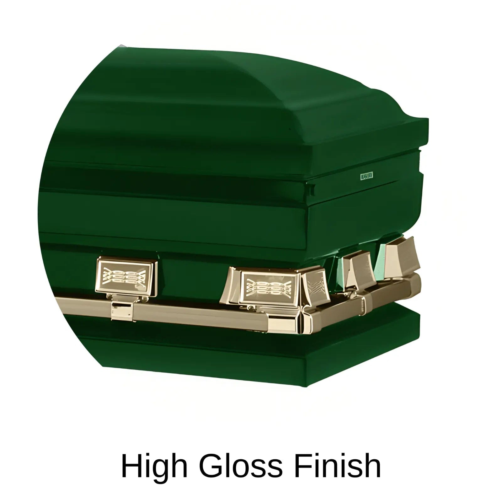 High Gloss Finish Of Titan Atlas XL Series Casket