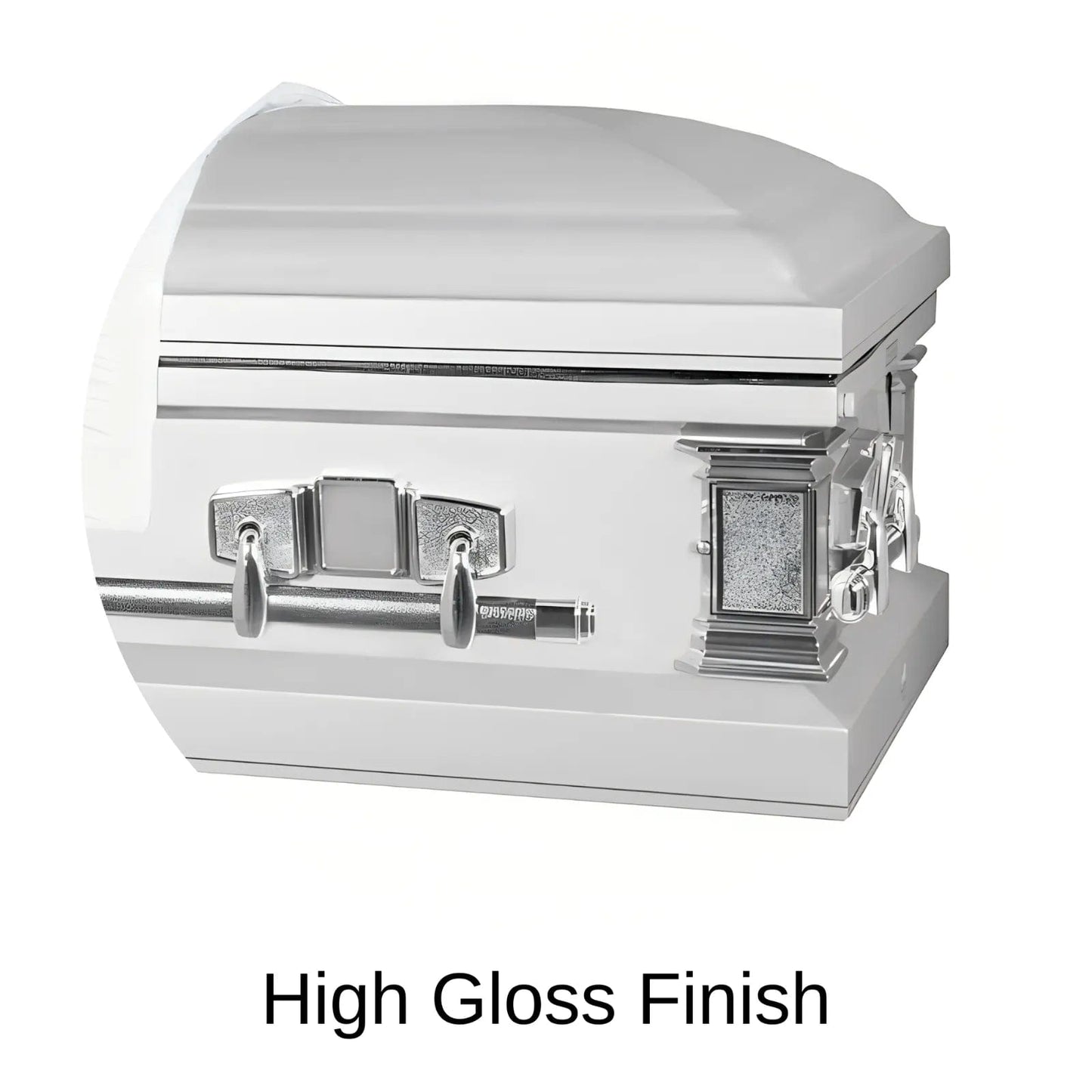 High Gloss Finish of Titan Casket Satin Series Casket