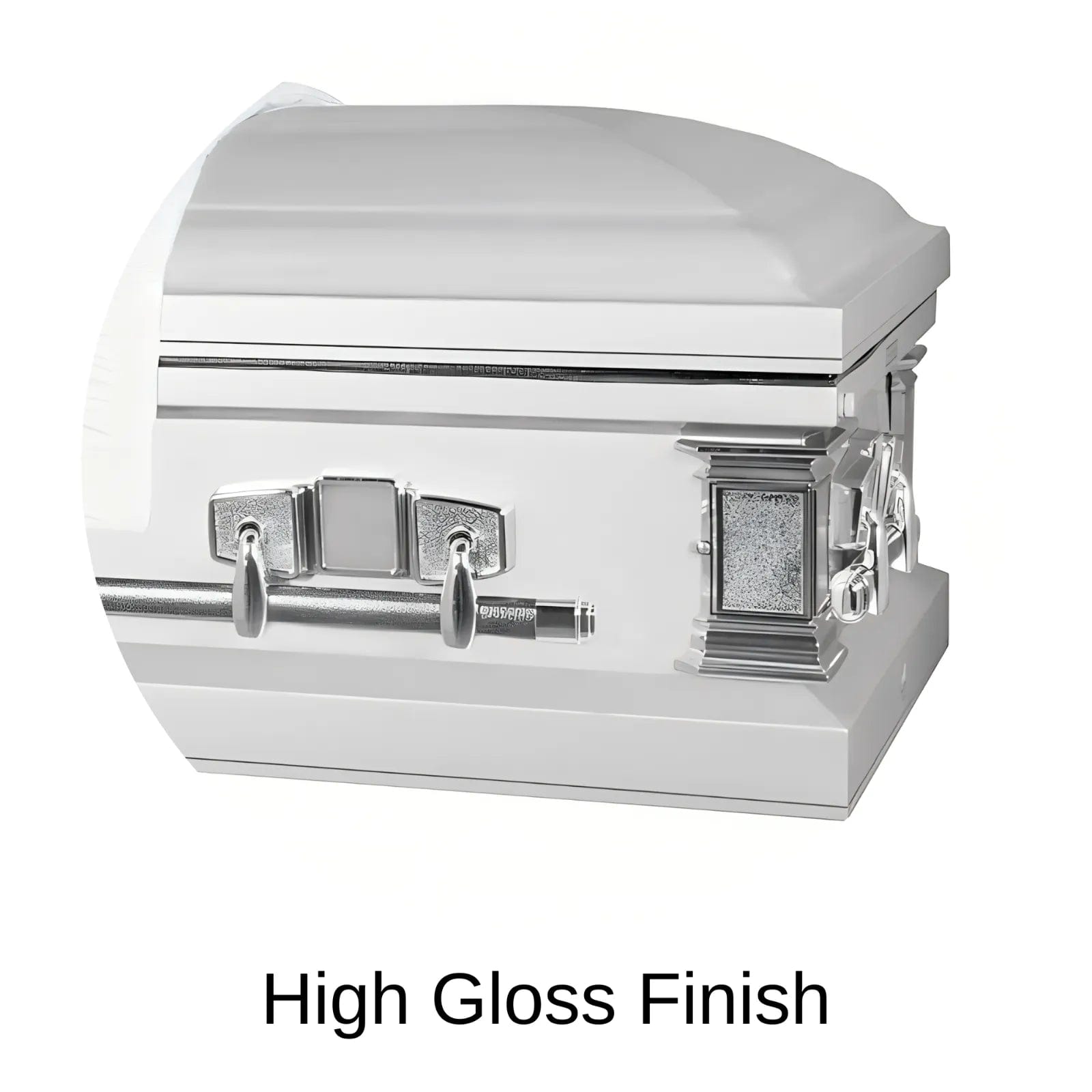 High Gloss Finish of Titan Casket Satin Series Casket