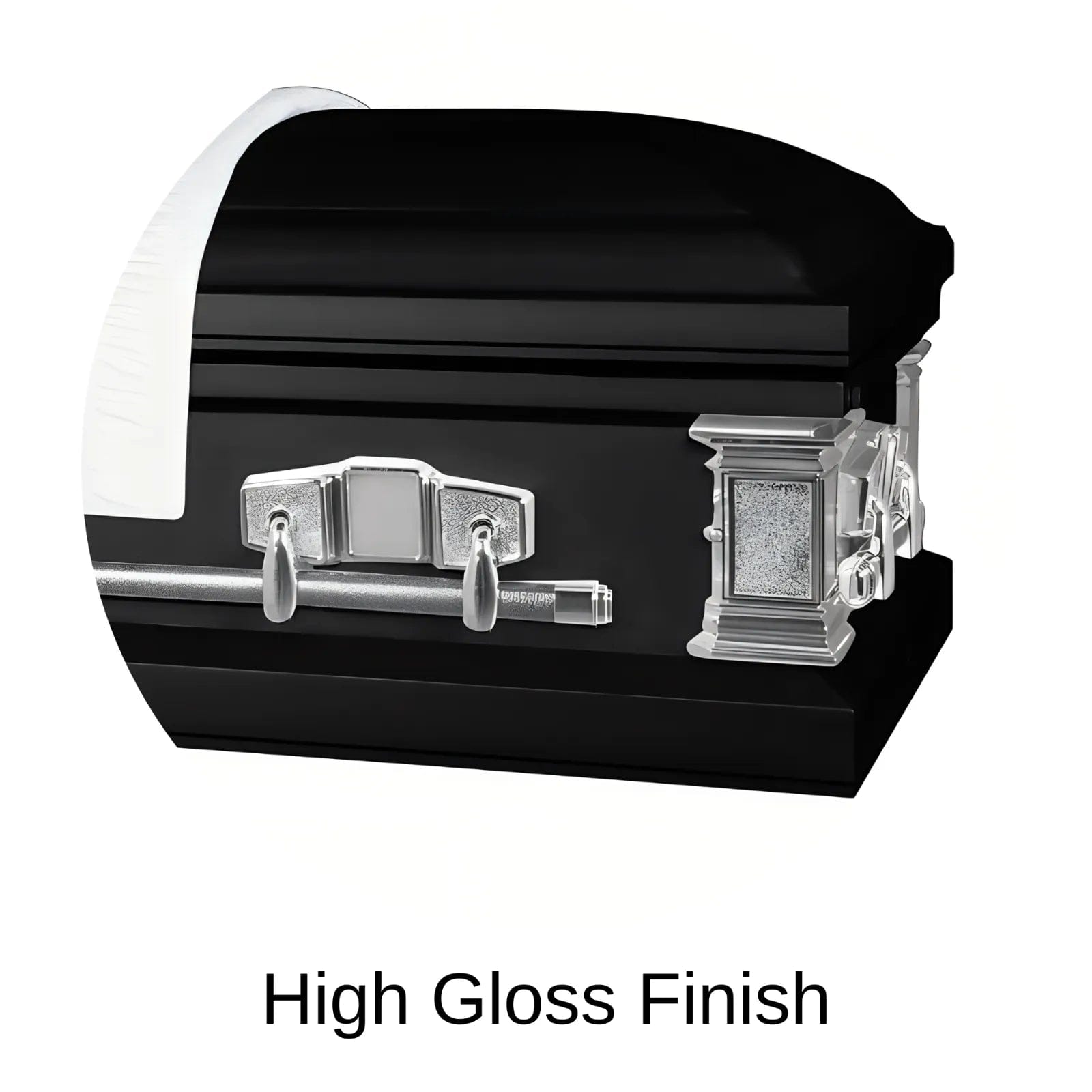High Gloss Finish of Titan Casket Satin Series Casket