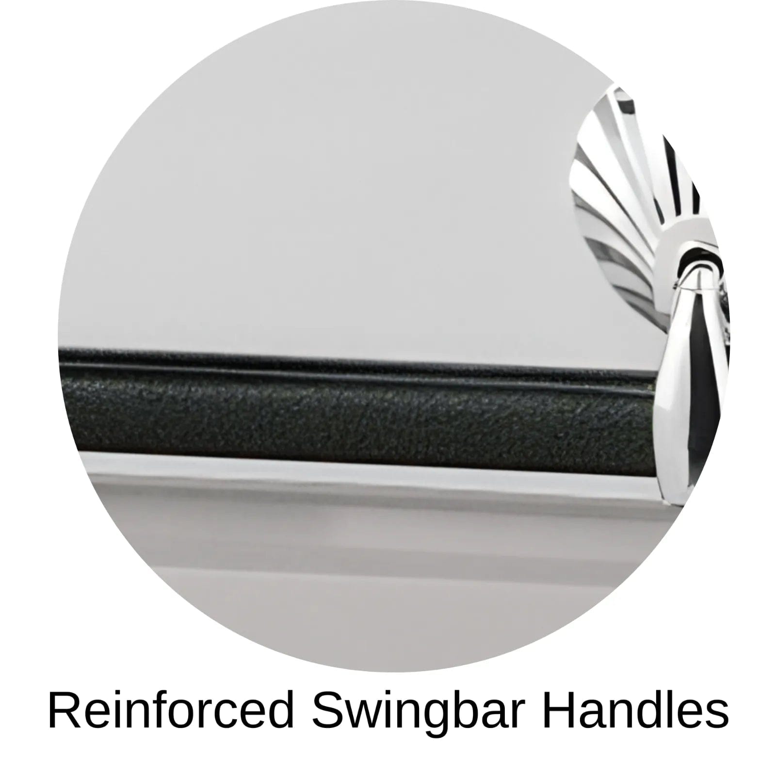 Reinforced Stationary Handles Of Titan Reflection Series Casket