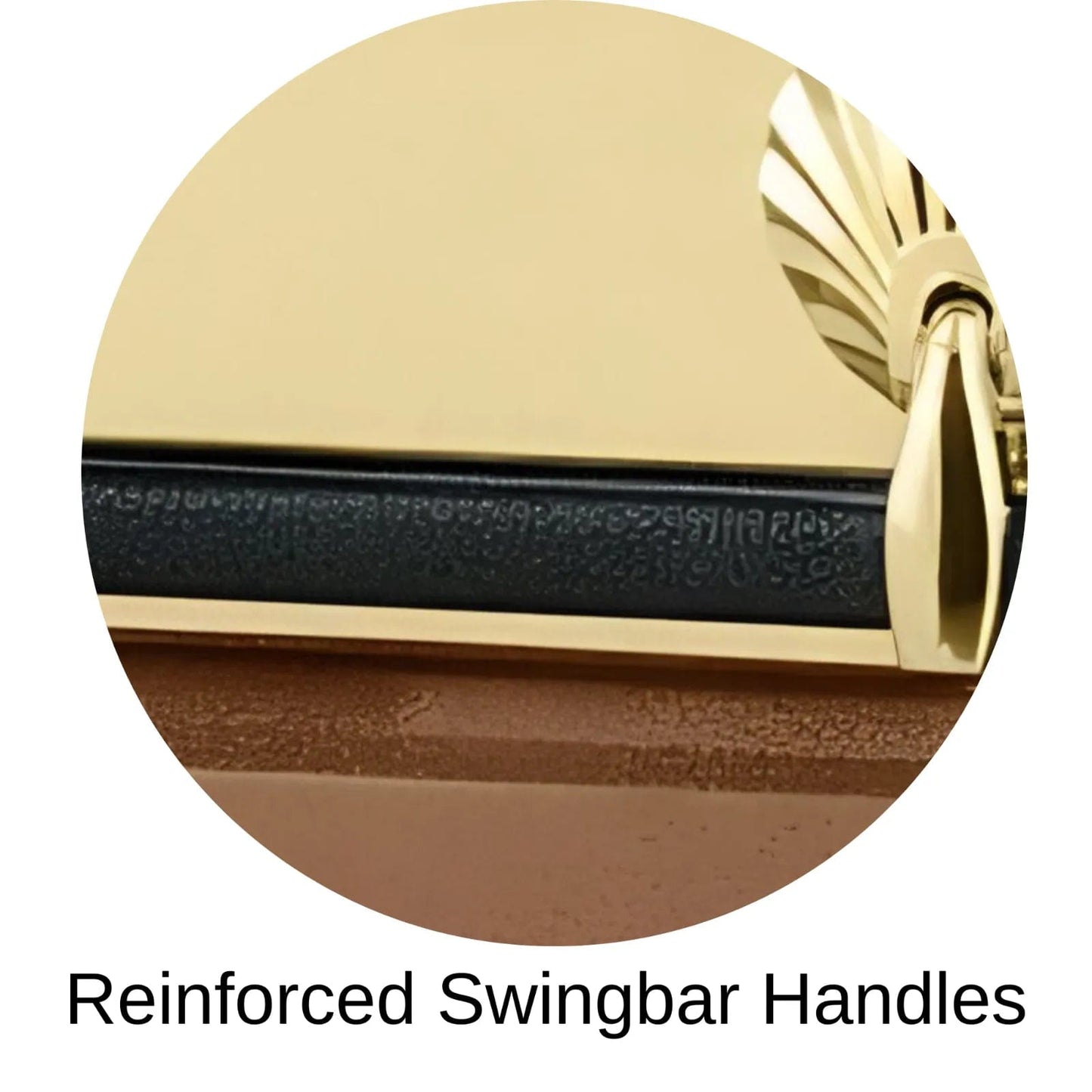 Reinforced Stationary Handles Of Titan Reflection Series Casket