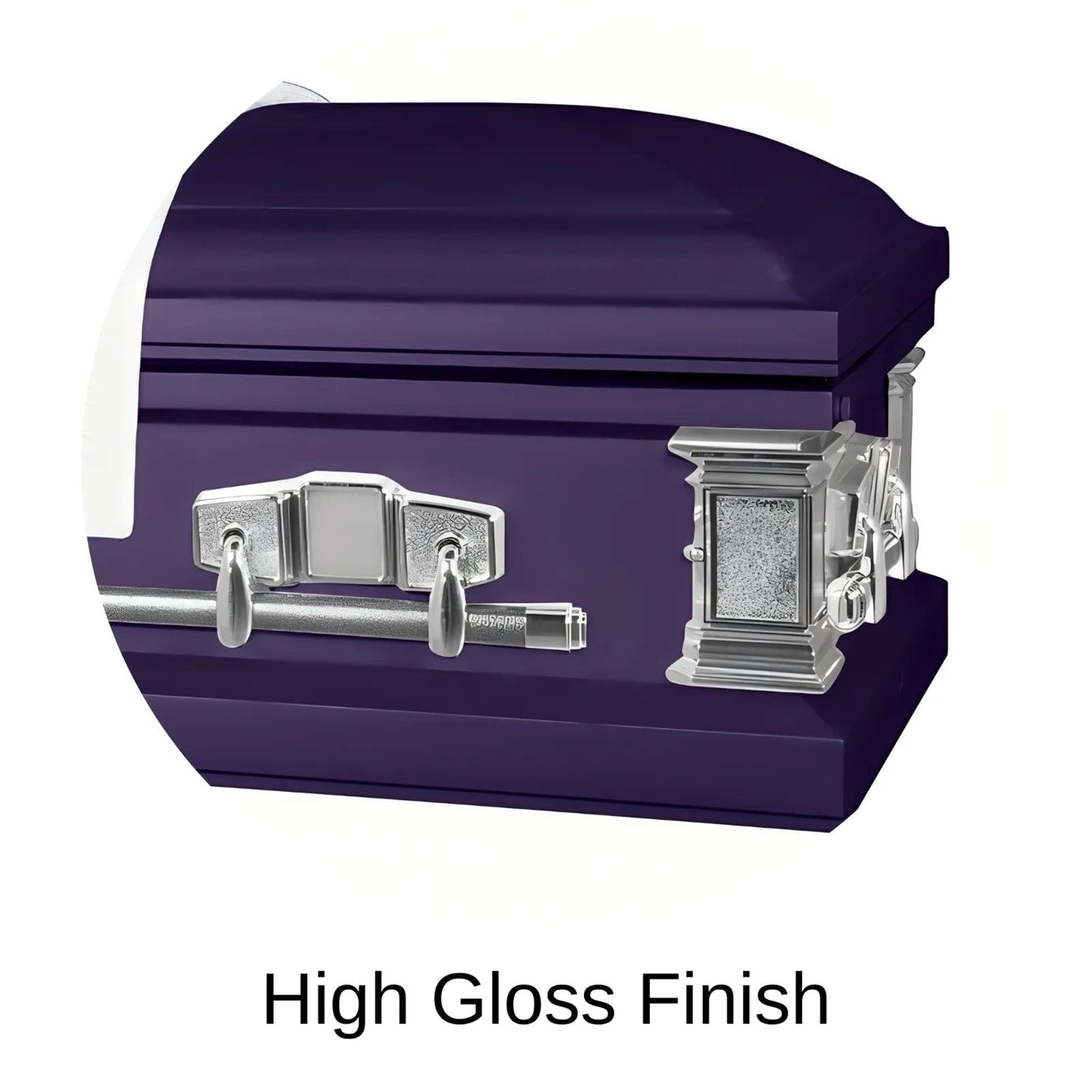High Gloss Finish of Titan Casket Satin Series Casket