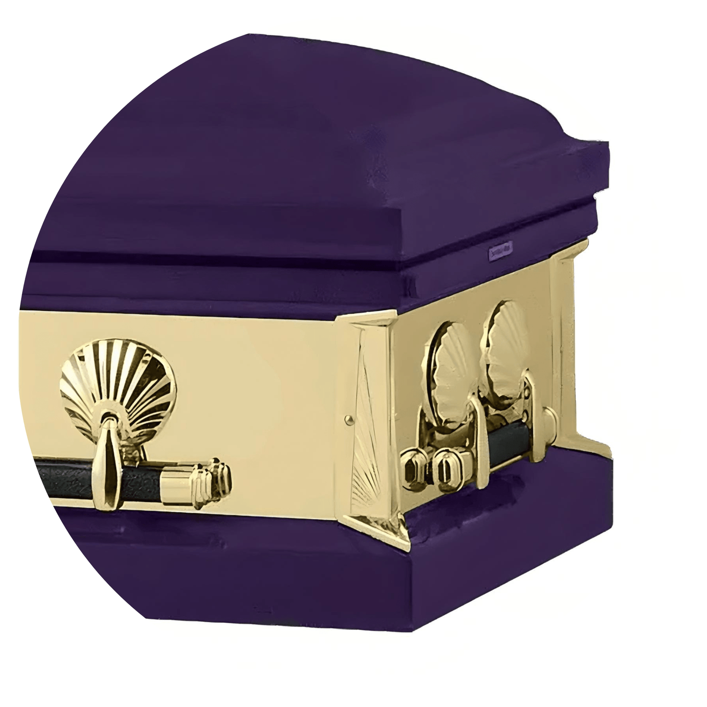 High Gloss Finish Of Titan Reflection Series Casket