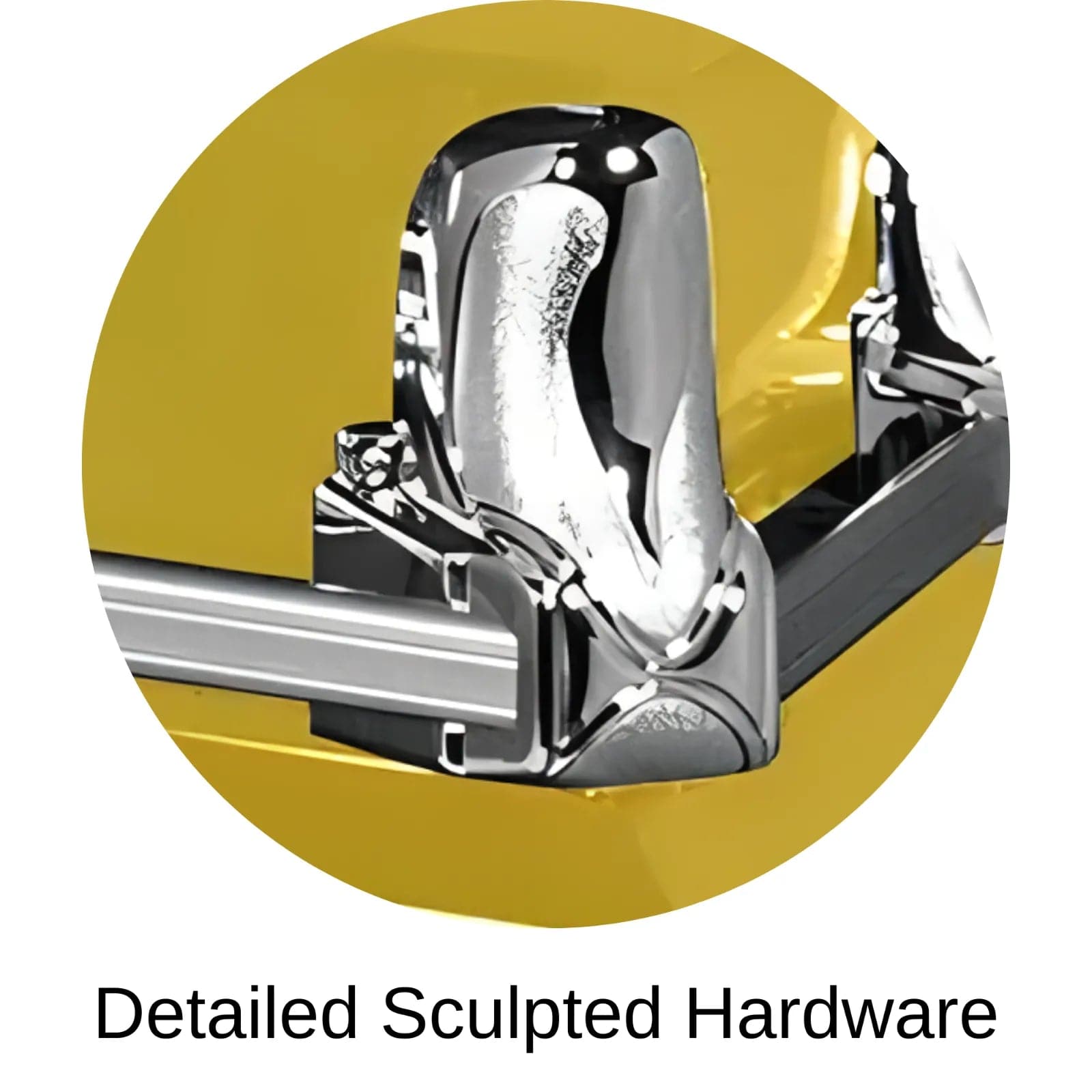Detailed Sculpted Hardware Of Titan Orion Series Casket