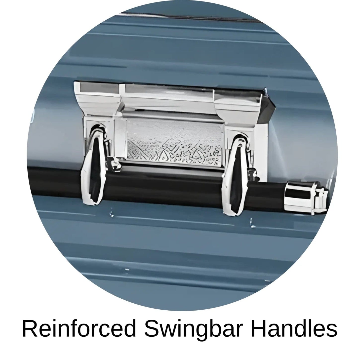 Reinforced Swingbar handles of Titan Casket Era Series Casket