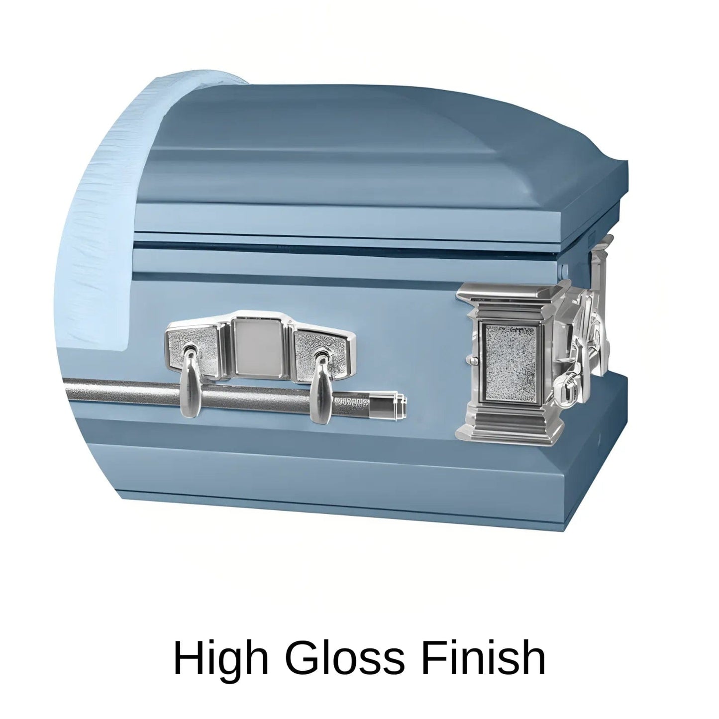 High Gloss Finish of Titan Casket Satin Series Casket