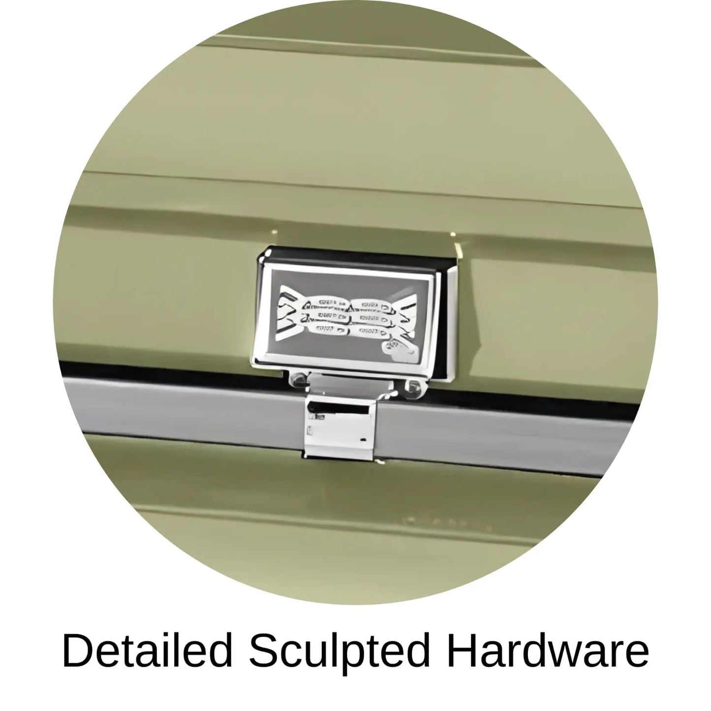 Atlas XL | Soft Yellow Steel Oversize Casket with White Interior
