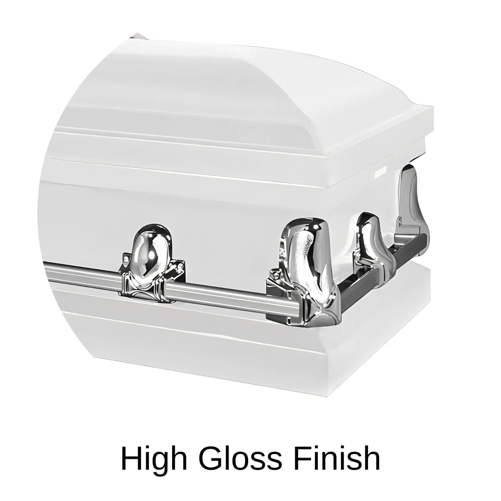 High Gloss Finish Of Titan Orion Series Casket