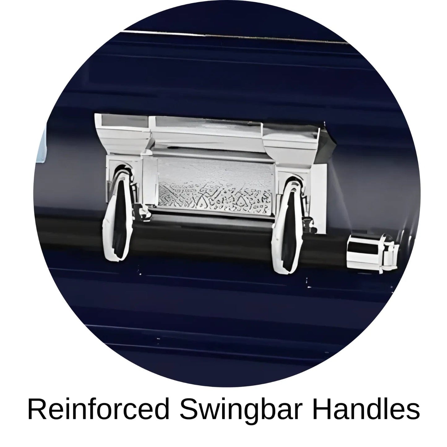 Reinforced Swingbar handles of Titan Casket Era Series Casket