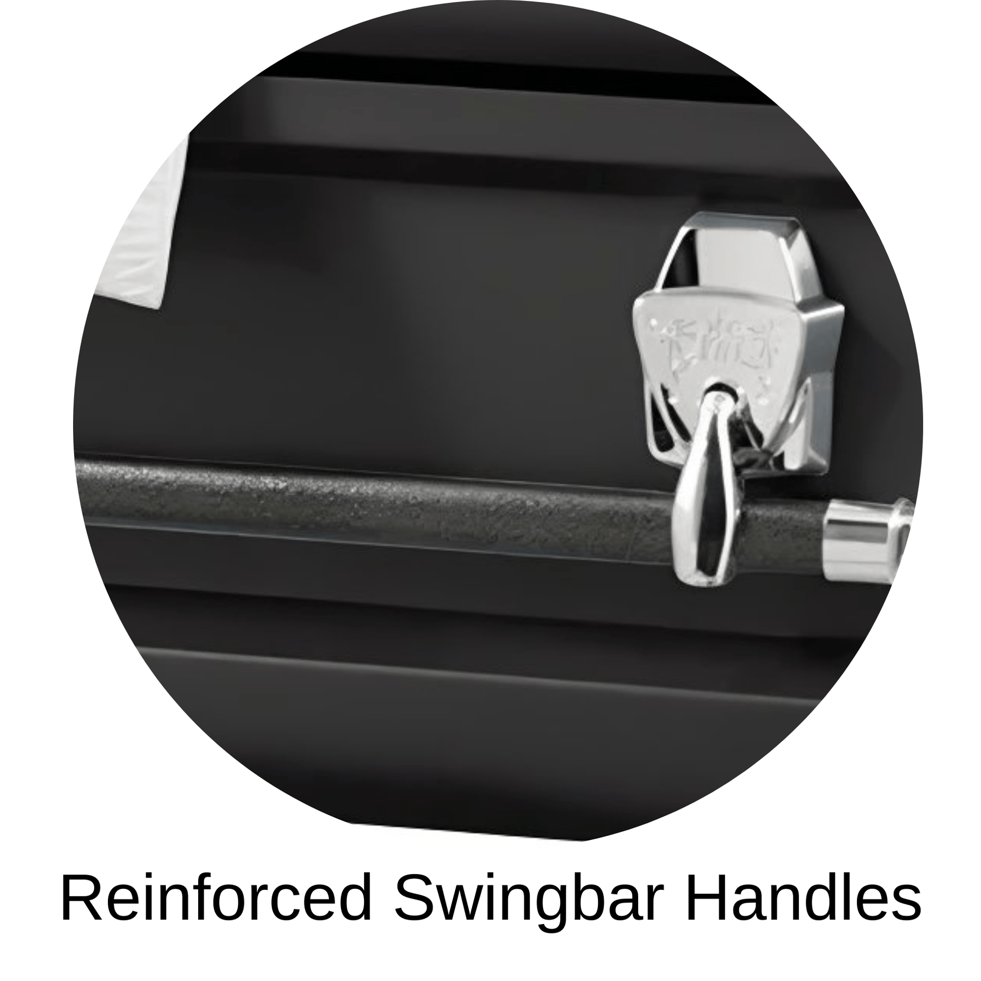 Reinforced Swingbar Handles Of Titan Cambridge Series Casket