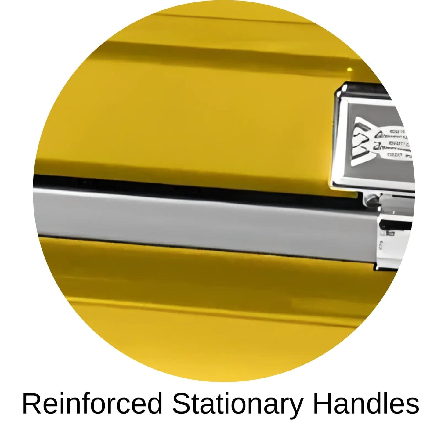 Atlas XL | Yellow Steel Oversize Casket with White Interior