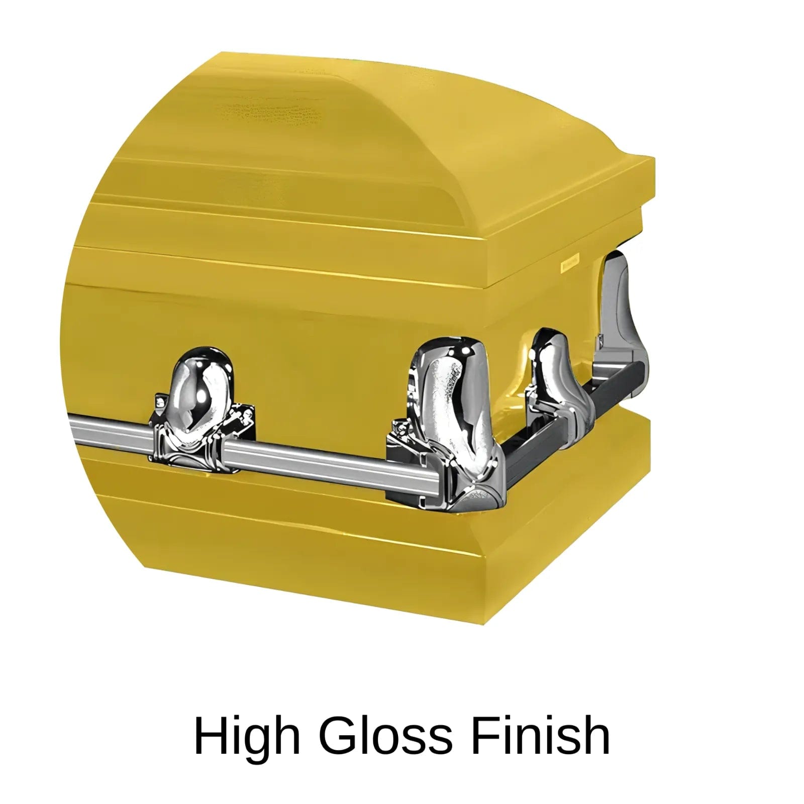 High Gloss Finish Of Titan Orion Series Casket