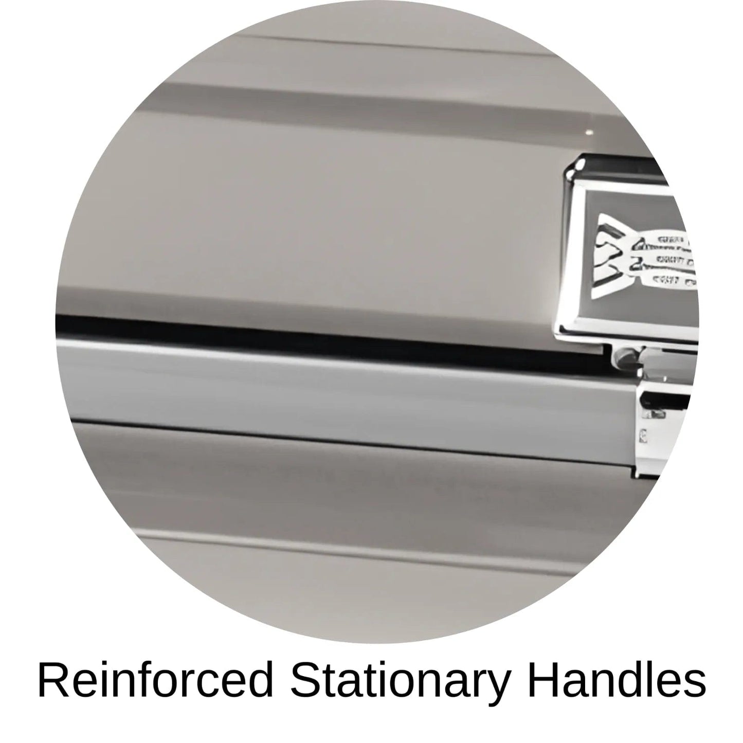 Reinforced Stationary Handles Of Titan Atlas XL Series Casket