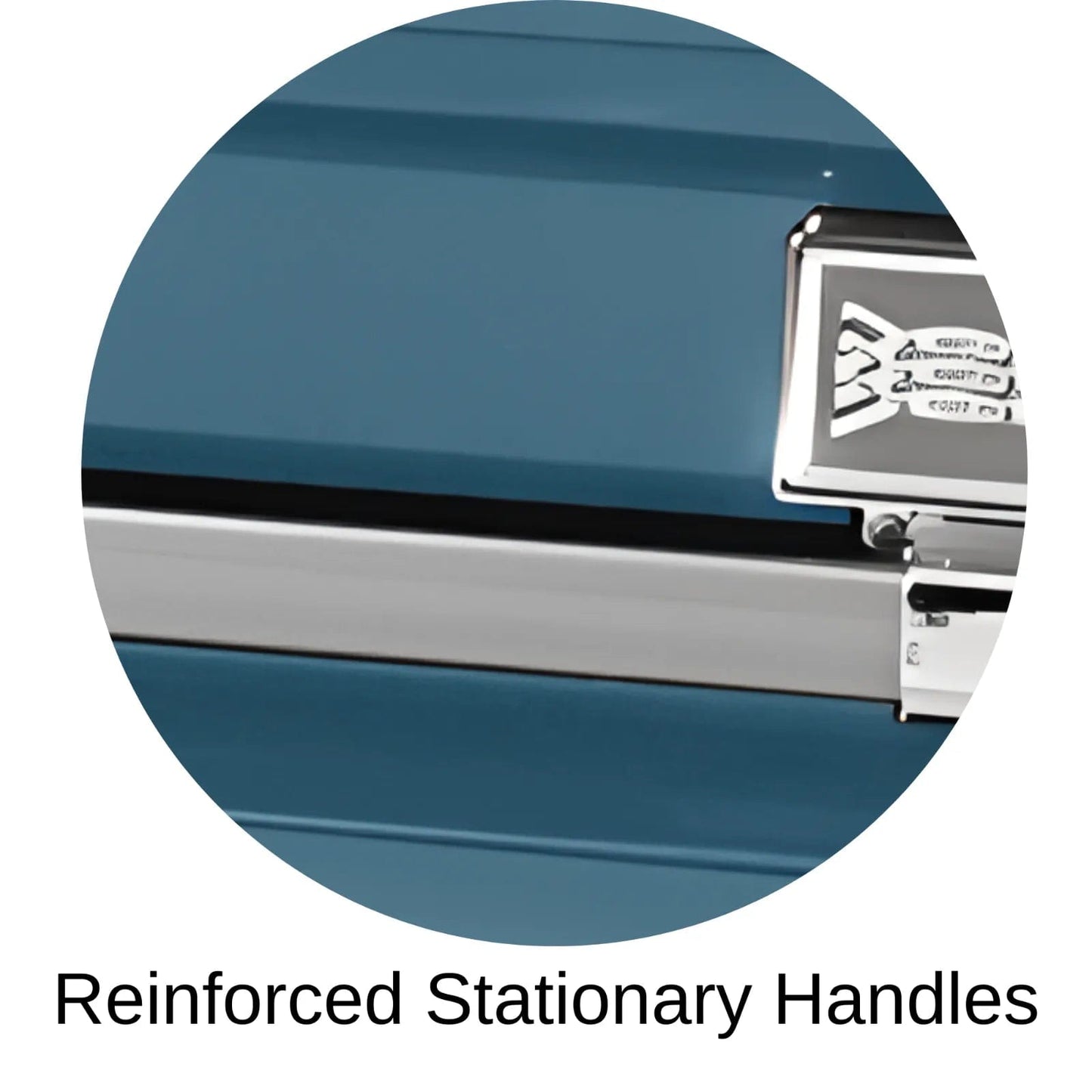 Reinforced Stationary Handles Of Titan Atlas XL Series Casket