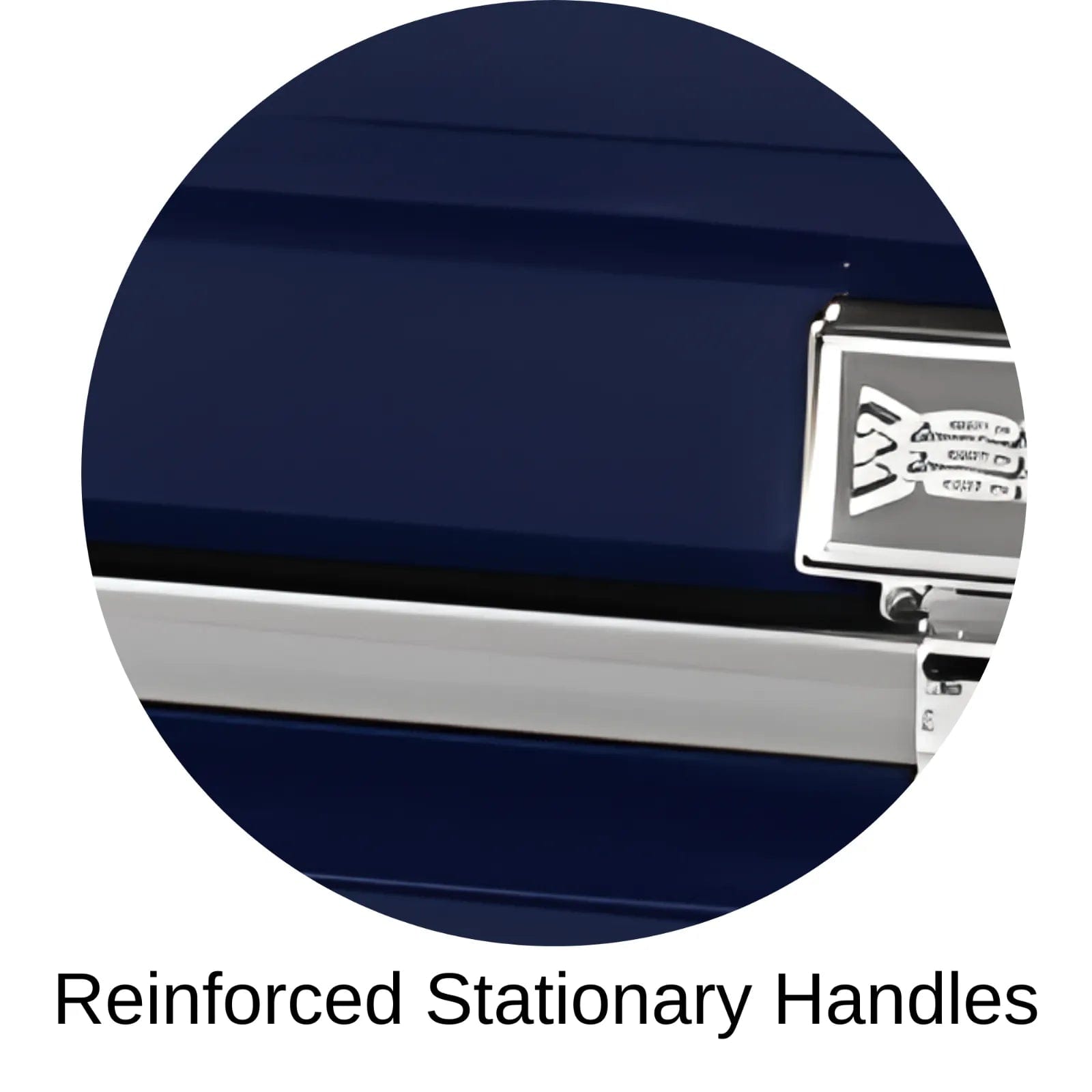 Reinforced Stationary Handles Of Titan Atlas XL Series Casket 