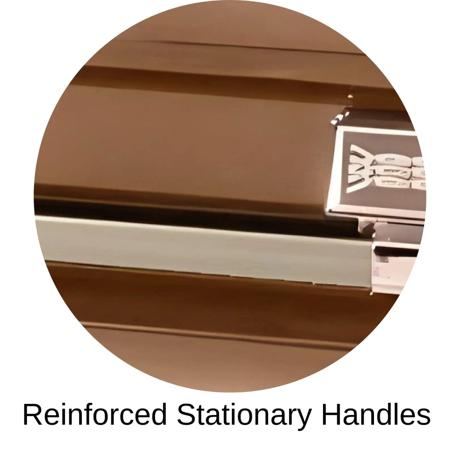 Reinforced Stationary Handles Of Titan Atlas XL Series Casket