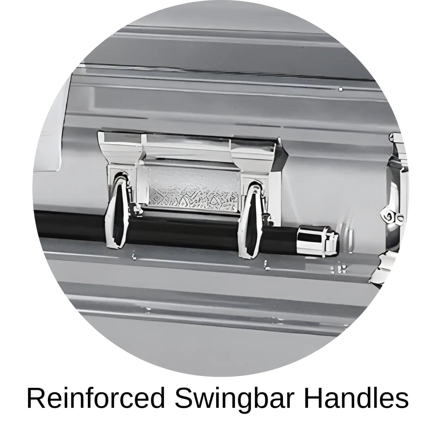 Reinforced SwingBar Handles Of Titan Era Series Casket