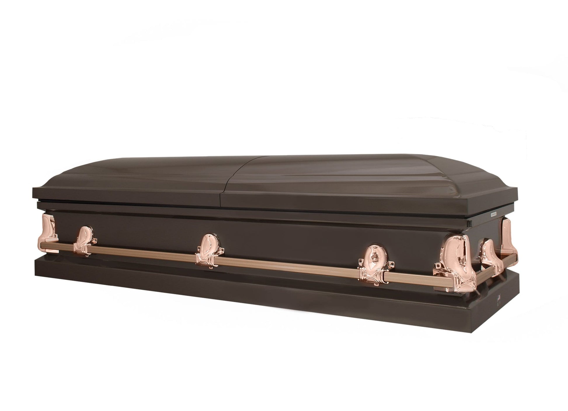 Orion Series | Bronze Steel Casket with Rosetan Interior - Titan Casket