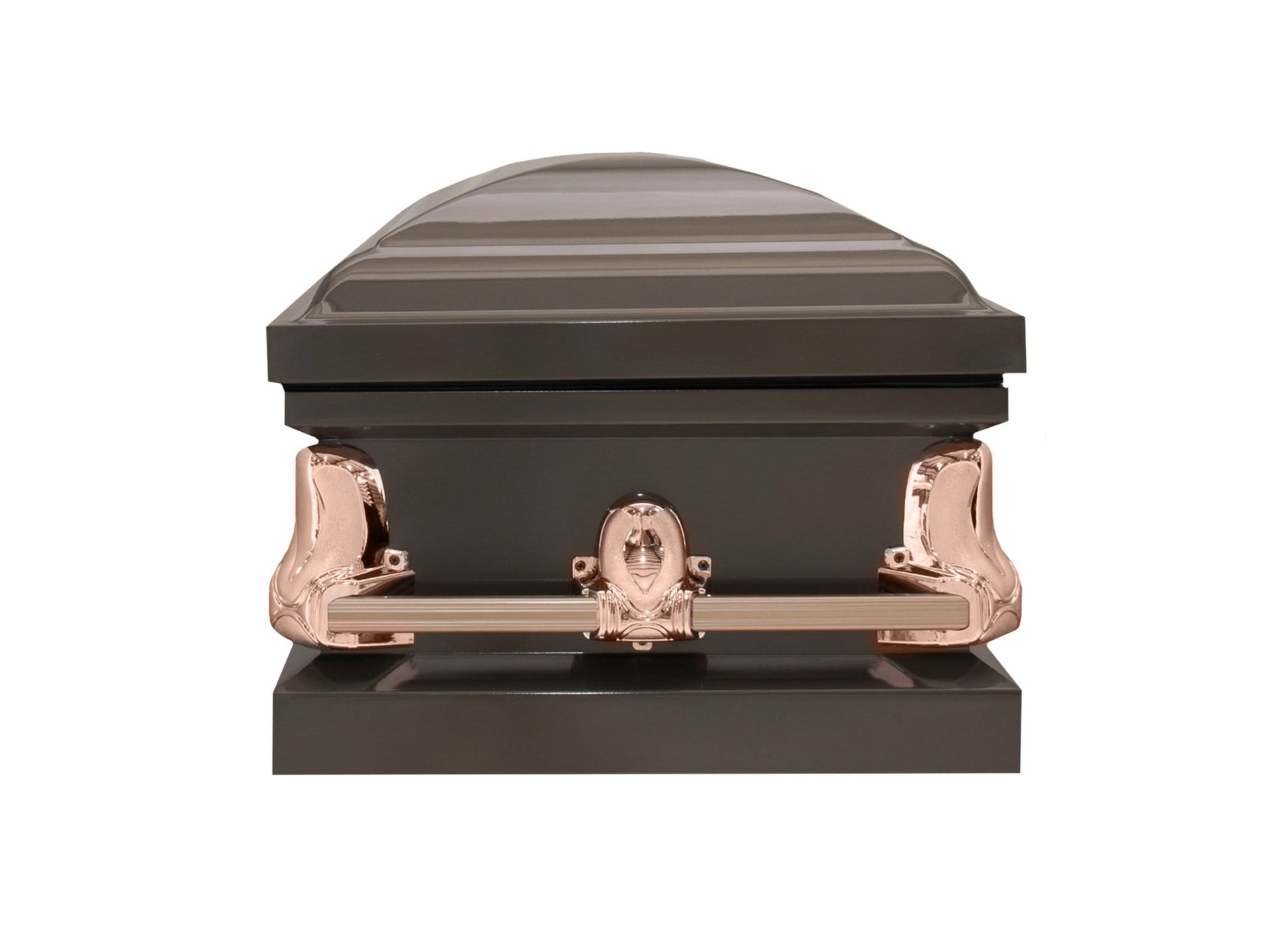 Orion Series | Bronze Steel Casket with Rosetan Interior - Titan Casket