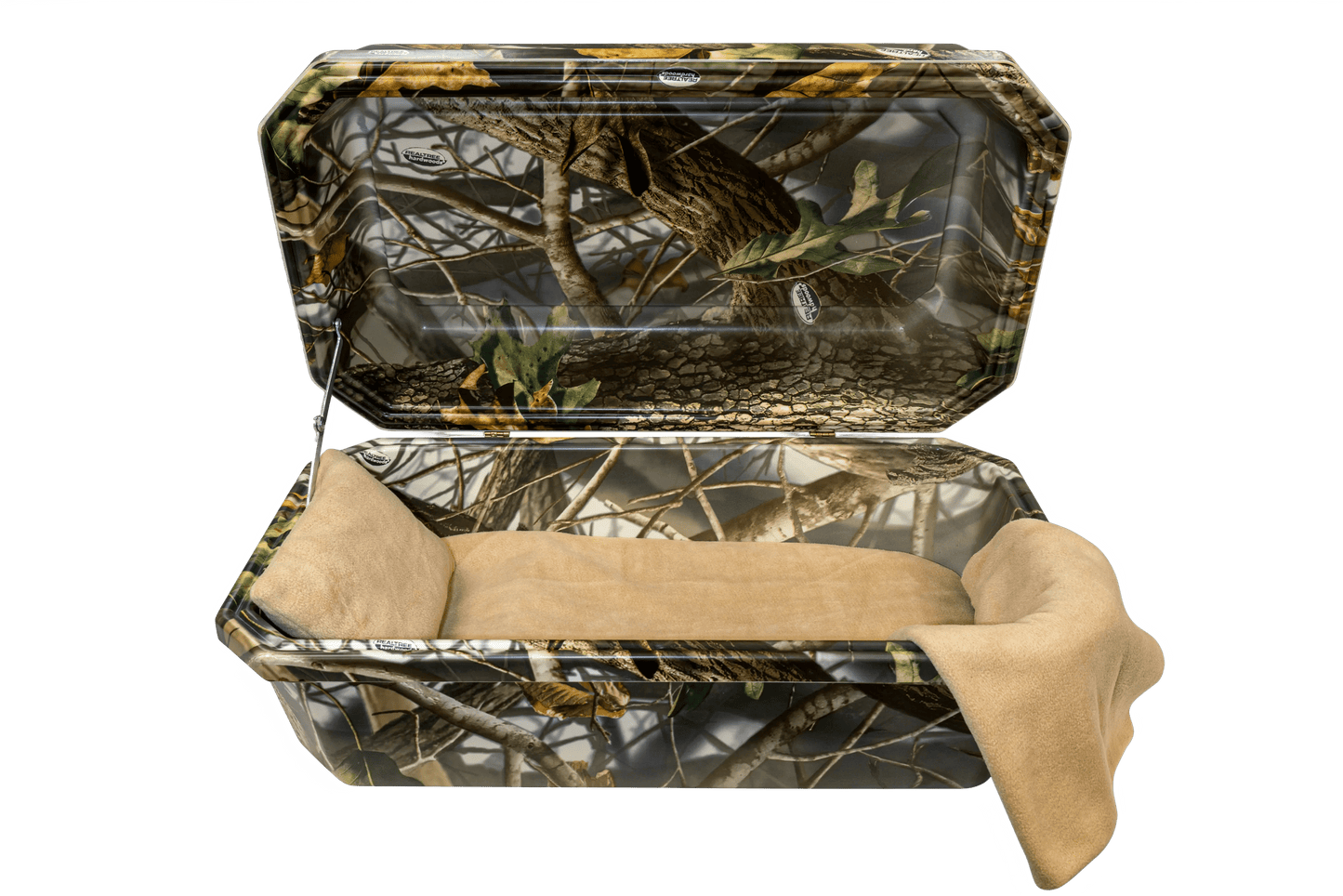 Camouflage Pet Casket | Camouflage With Cream