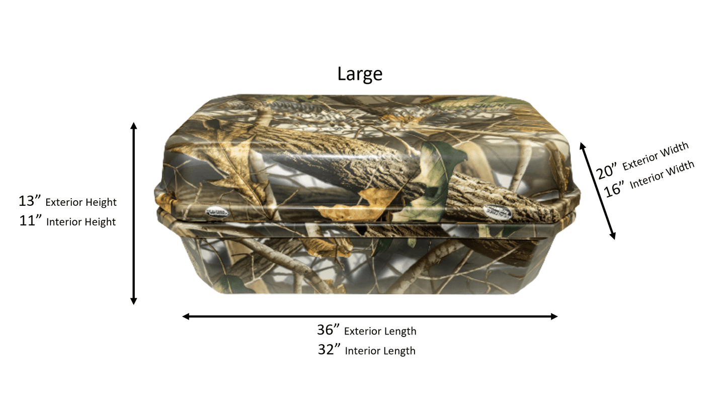 Camouflage Pet Casket | Camouflage With Cream