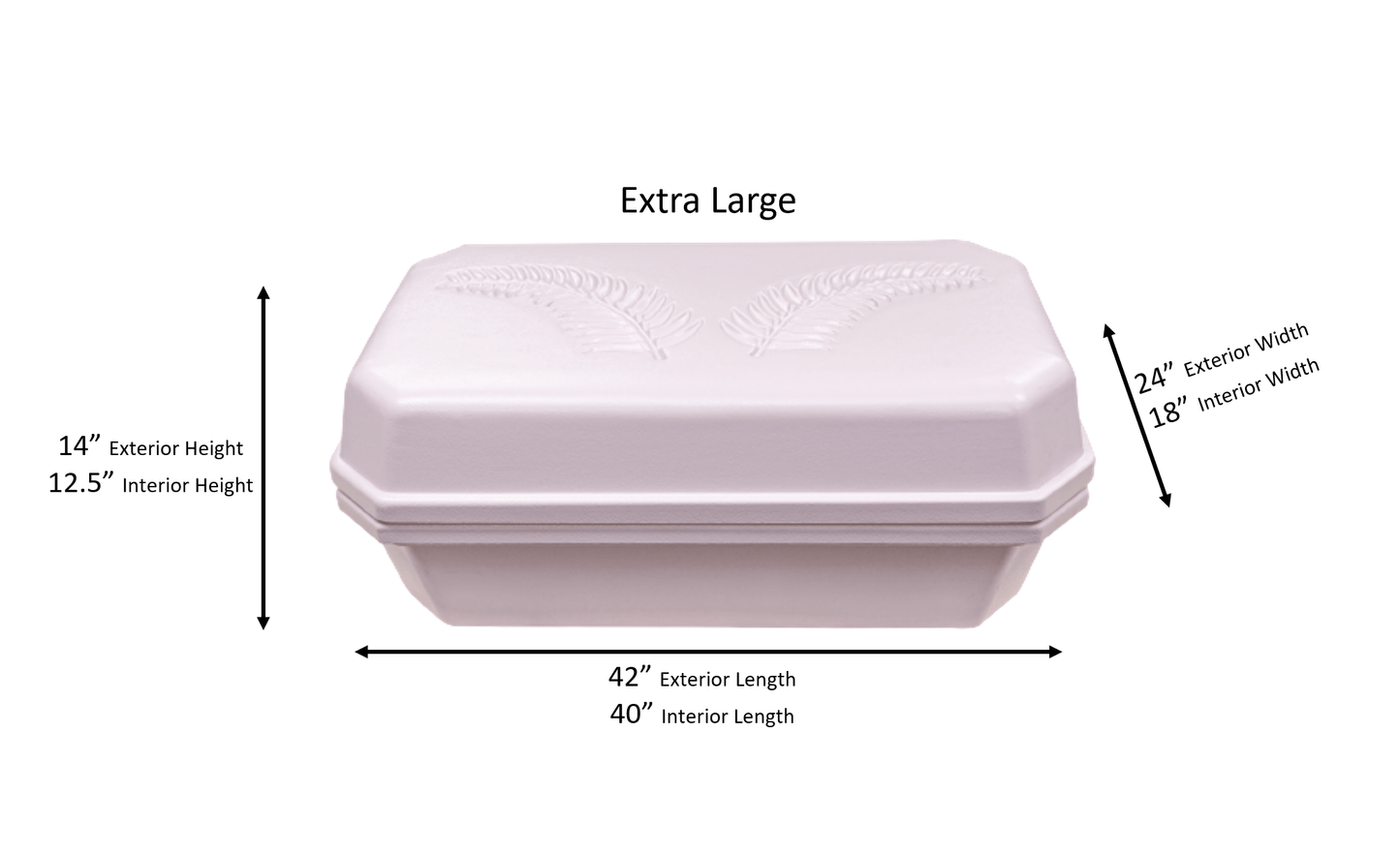 Platinum Pet Casket | Pink
