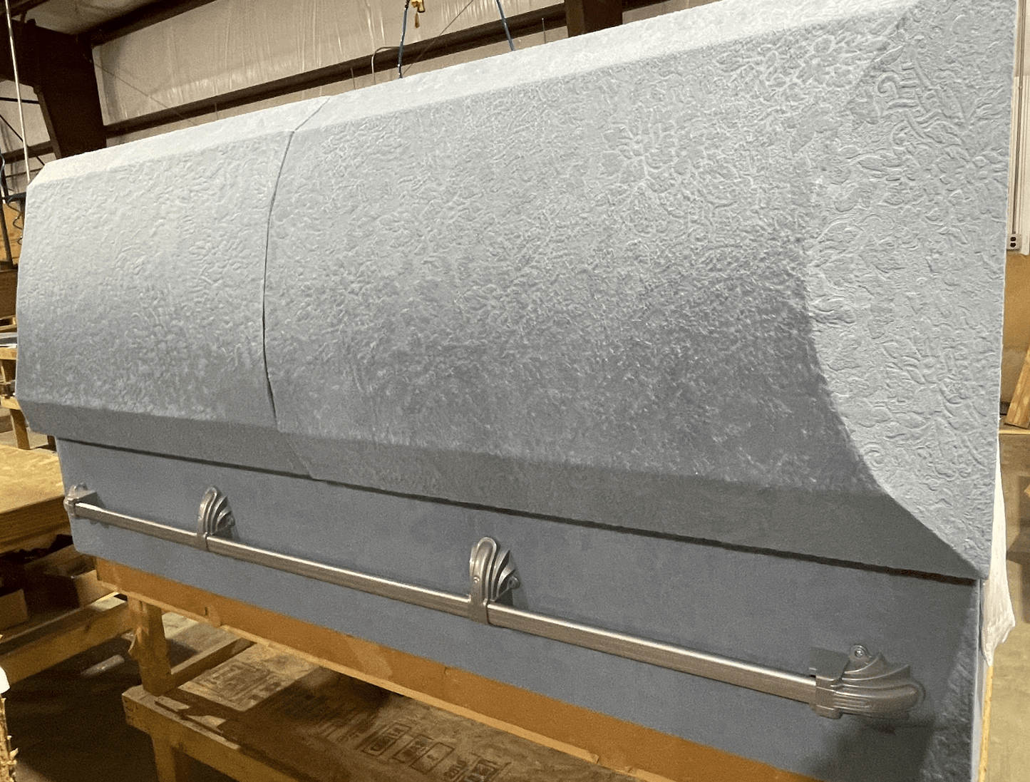 Rounded-Top Cloth | Cloth-Covered Casket