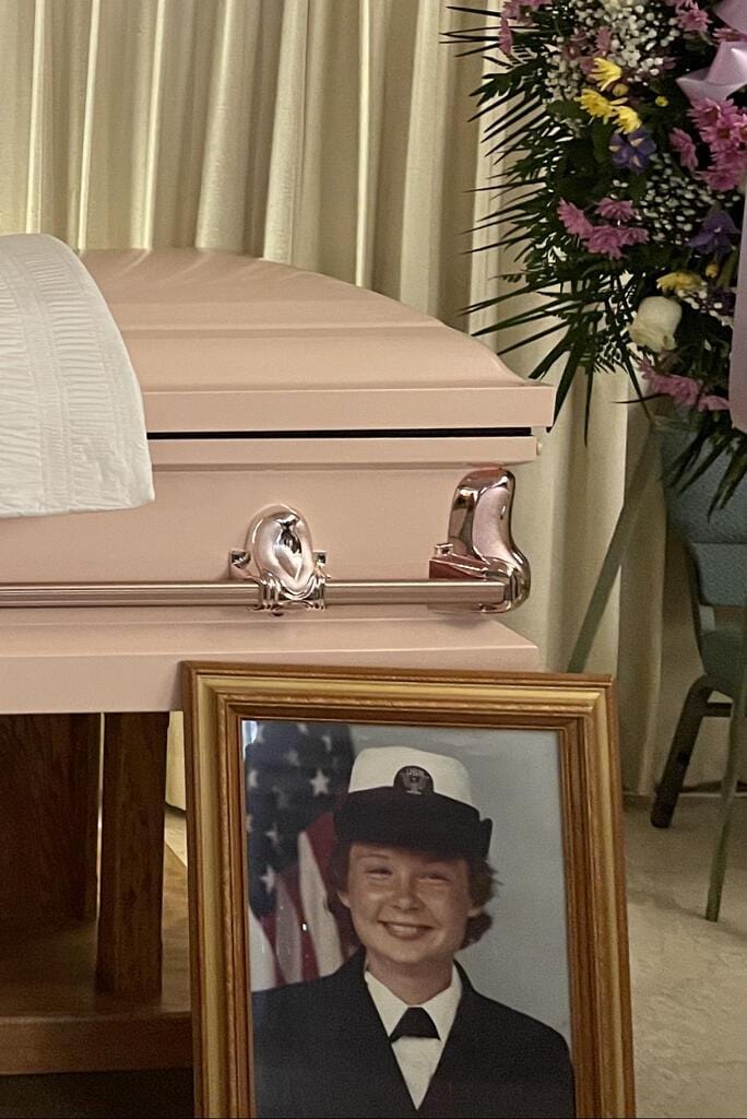 Orion Series | Pink & Rose Gold Steel Casket with White Interior