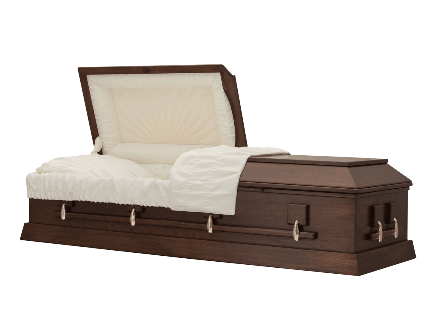 Artisan | Poplar Wood Casket with a Satin Finish - Titan Casket