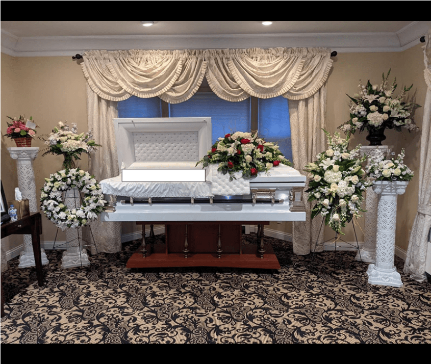 Era Series | White Stainless Steel Casket with White Interior - Titan Casket