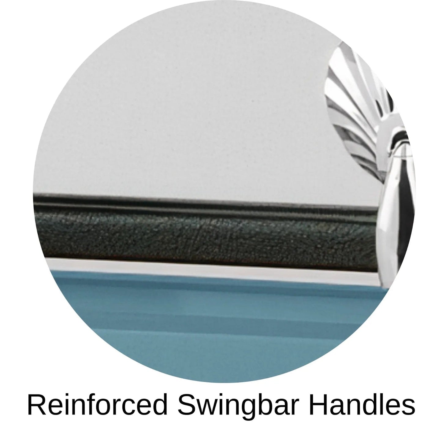 Reinforced Stationary Handles Of Titan Reflection Series Casket