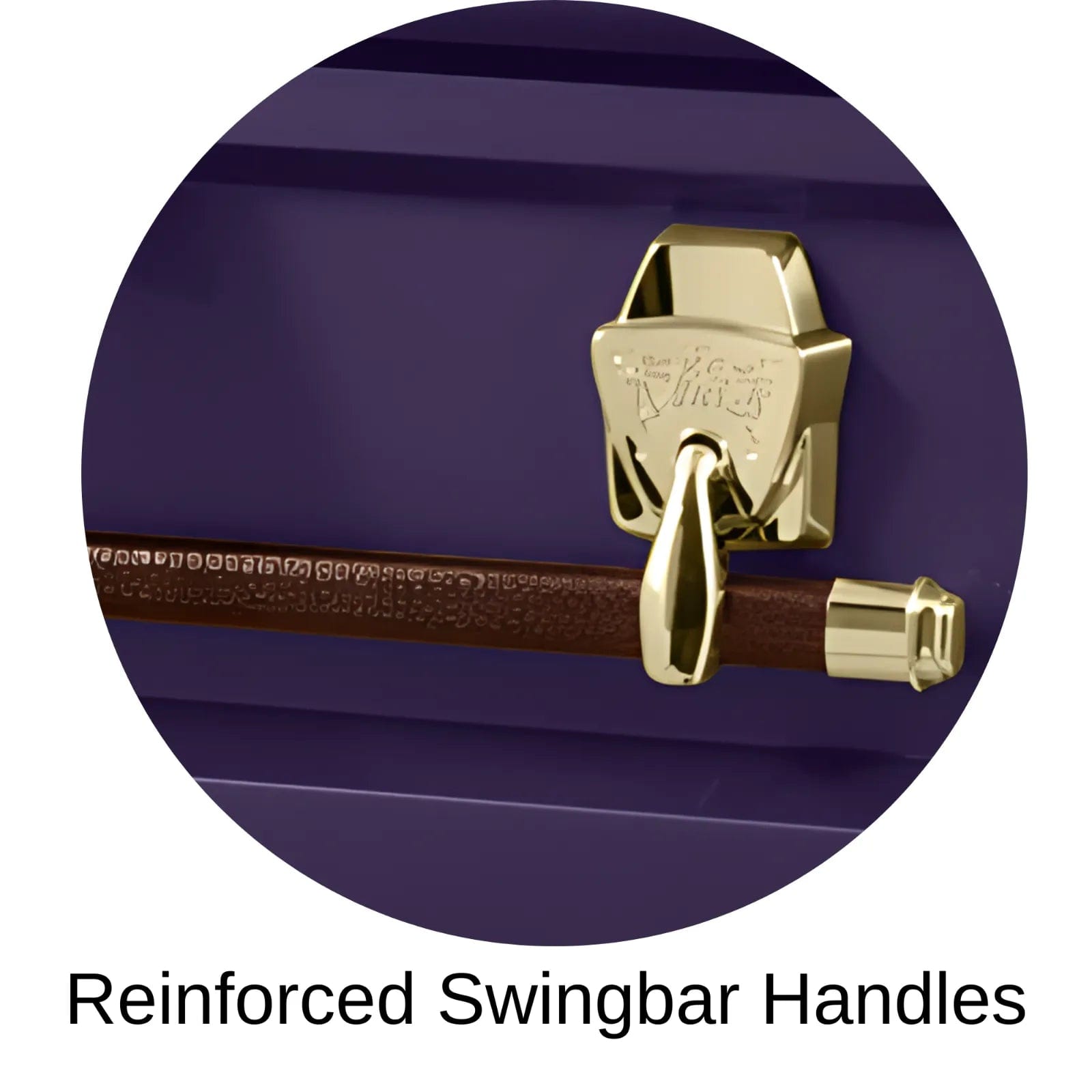 Reinforced Swingbar Handles Of Titan Cambridge Series Casket