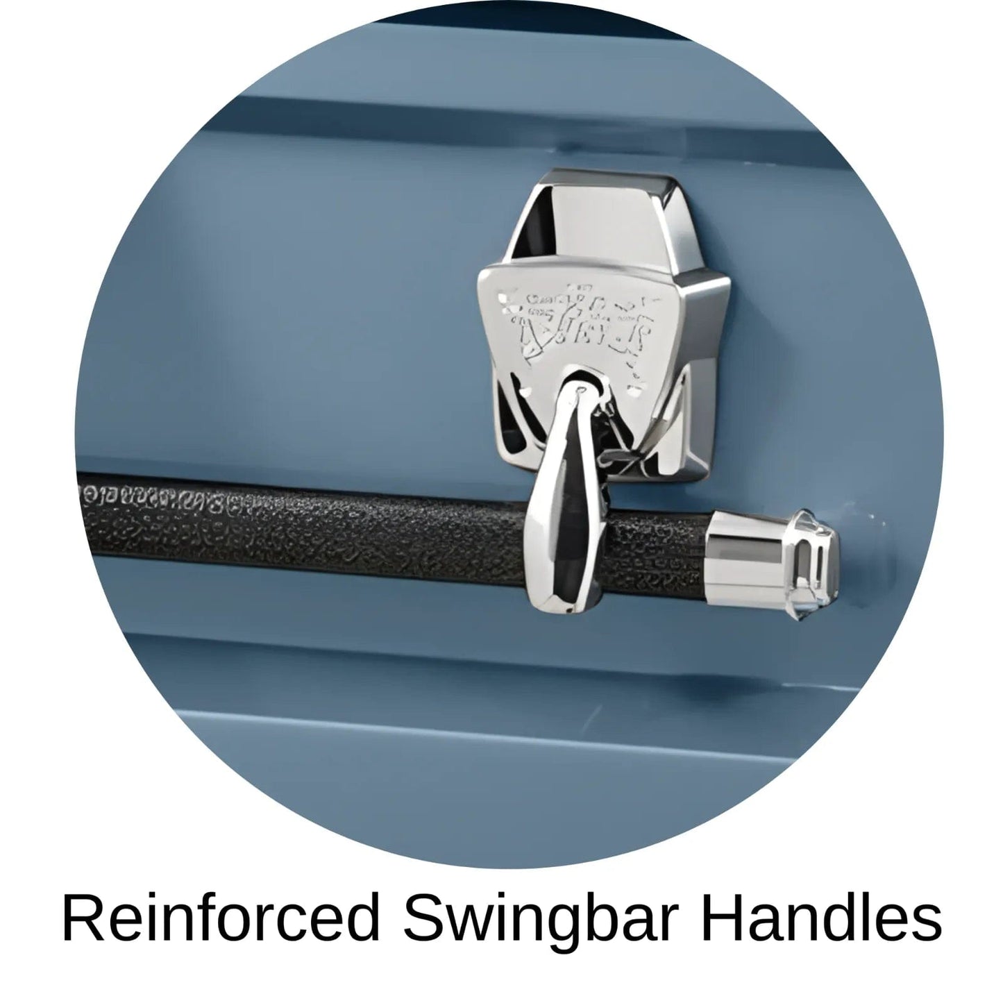 Reinforced Swingbar Handles Of Titan Cambridge Series Casket