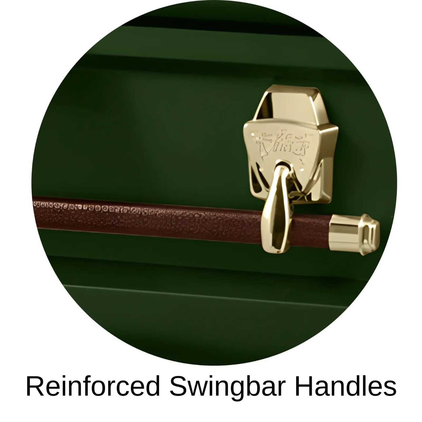Reinforced Swingbar Handles Of Titan Cambridge Series Casket