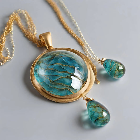 Glass Necklaces and Pendants: Artistic Tributes to Loved Ones