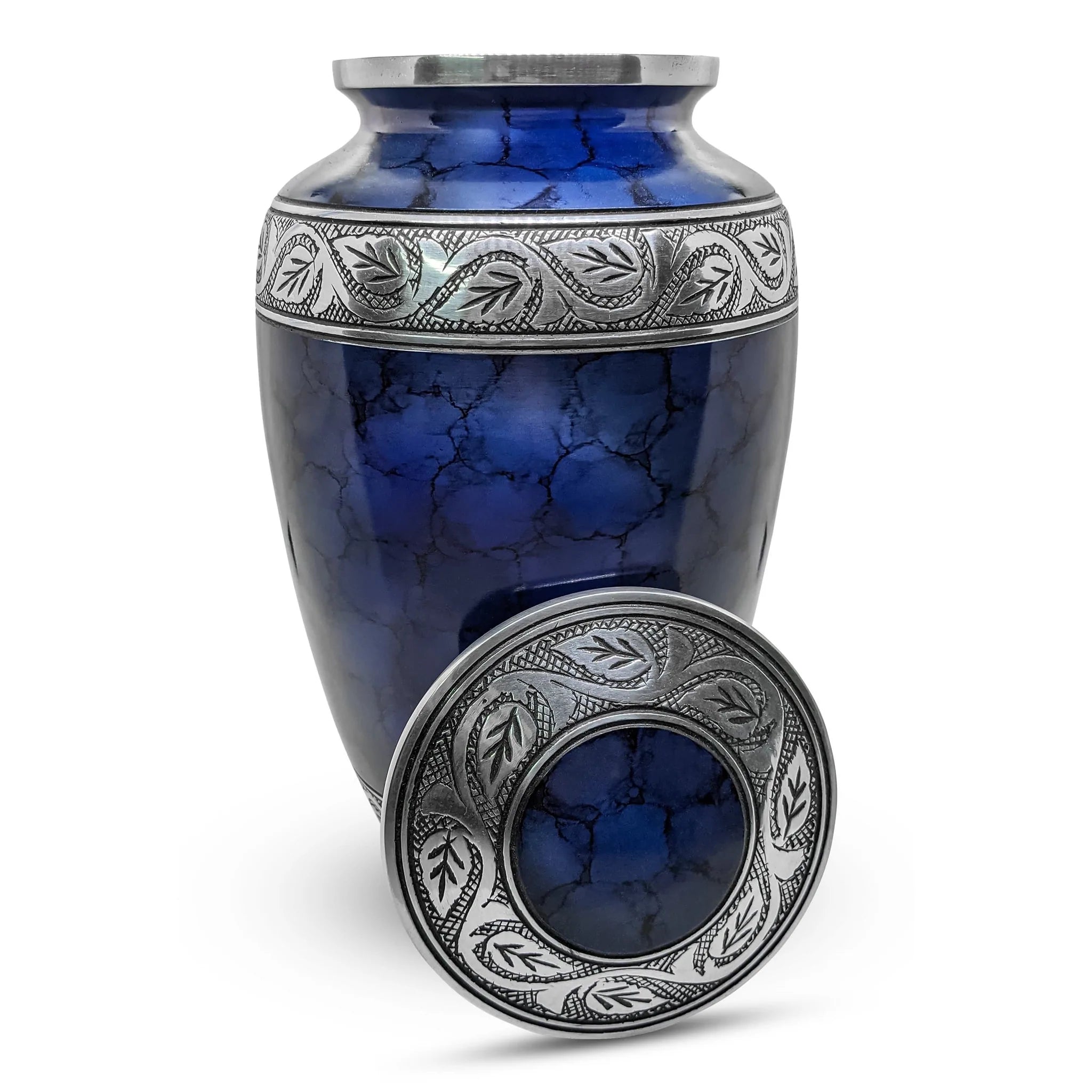 10 Blue Cremation Urn Types for a Loved One’s Ashes