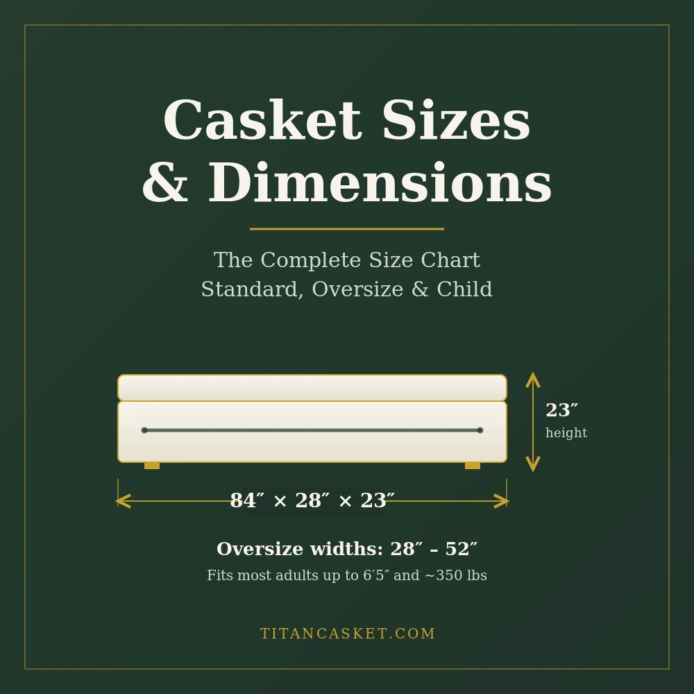 What Size Casket or a Coffin Do I Need?