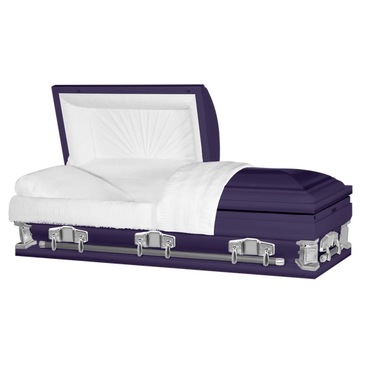 When and how to buy a purple color casket?