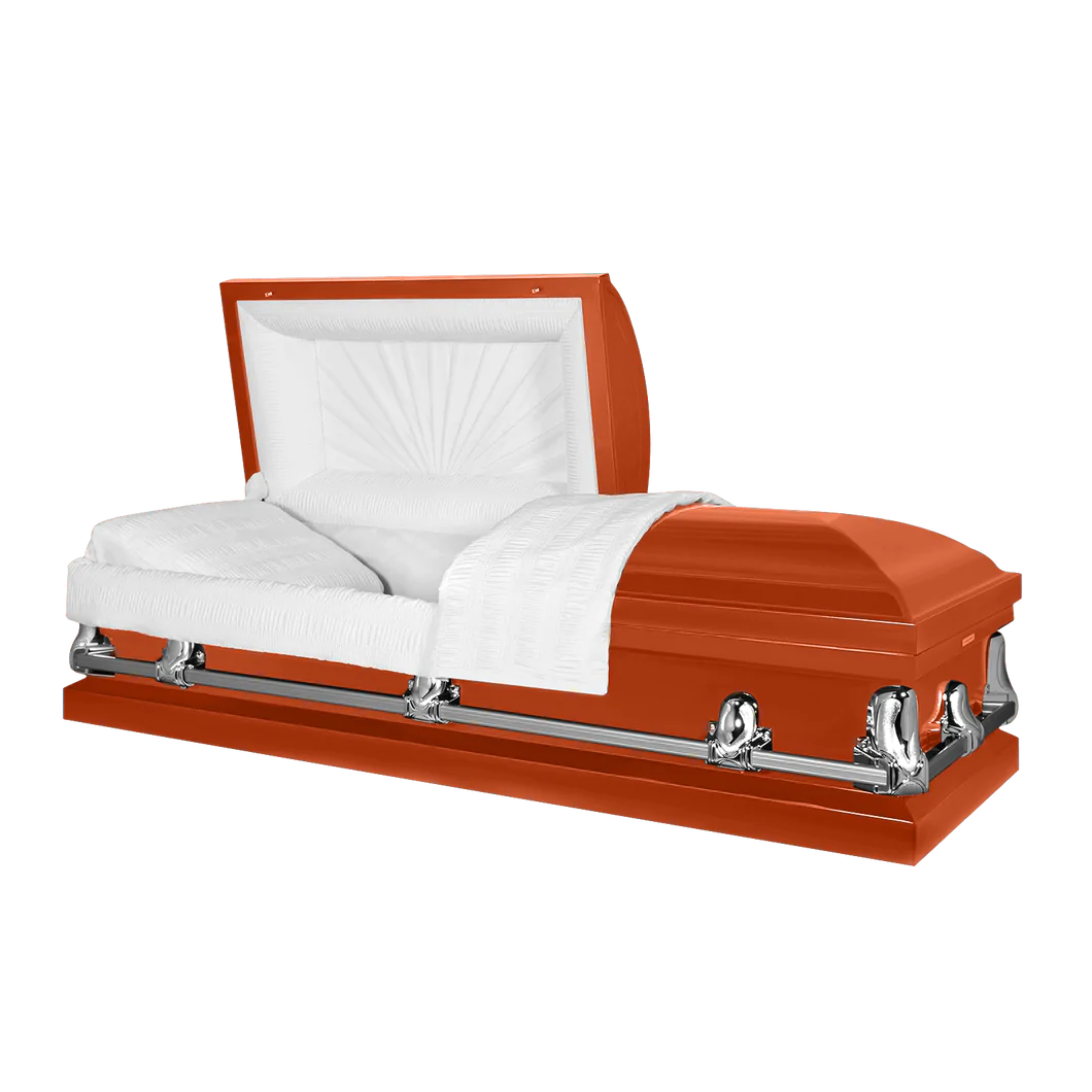 Orange caskets: Their relevance and how to buy