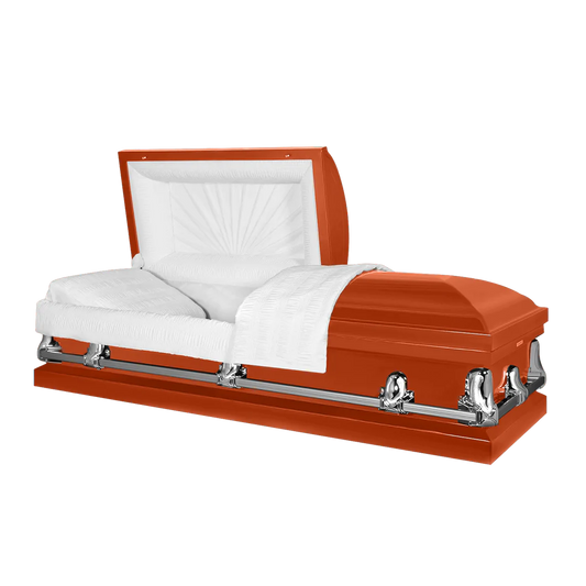 Orange caskets: Their relevance and how to buy