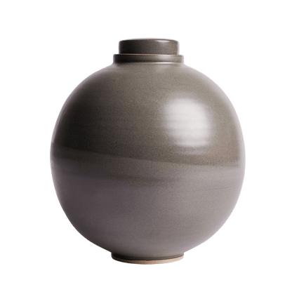 Solstice X Terra Noir | Gray Shino Moon Adult Urn