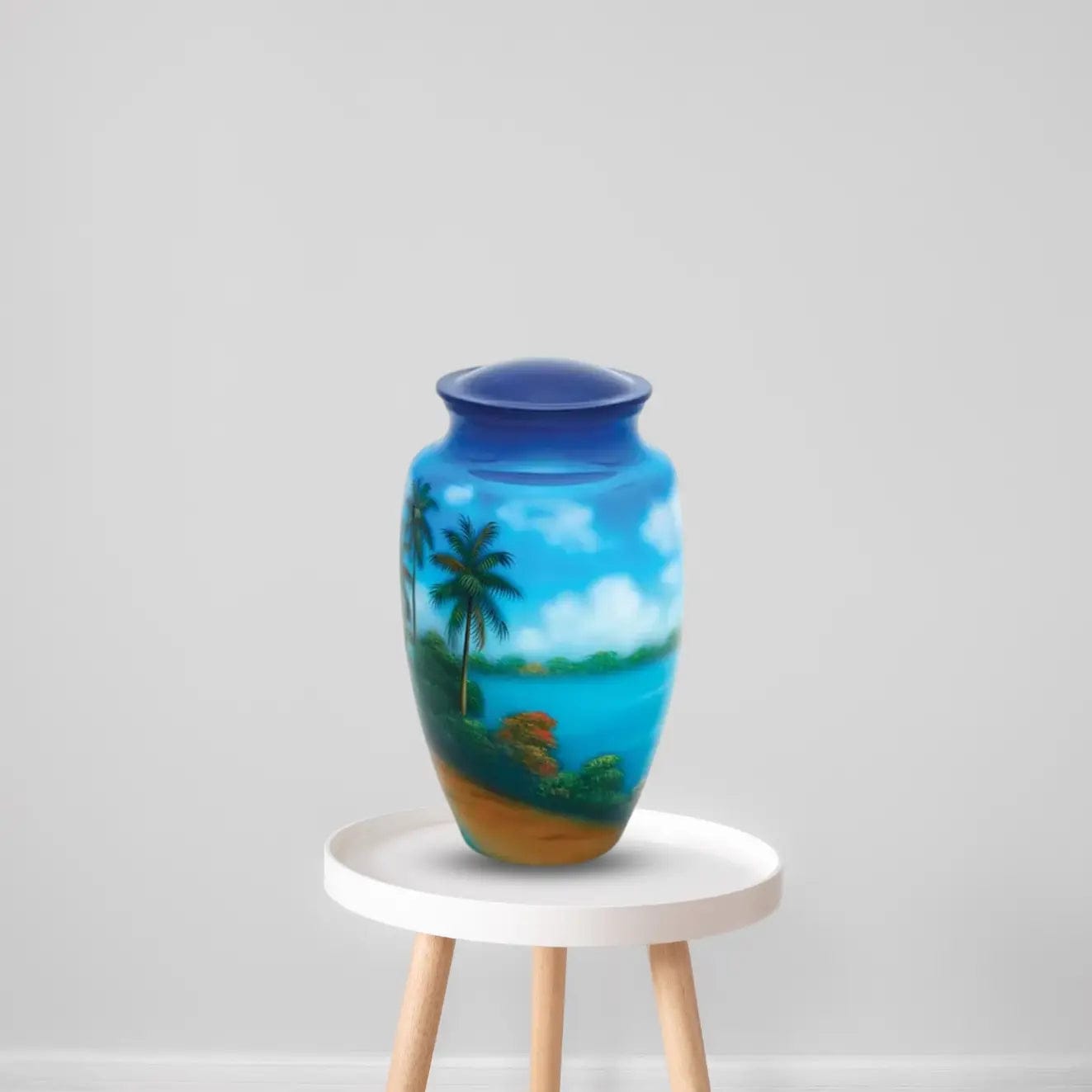 Hand Painted Urns - Paradise