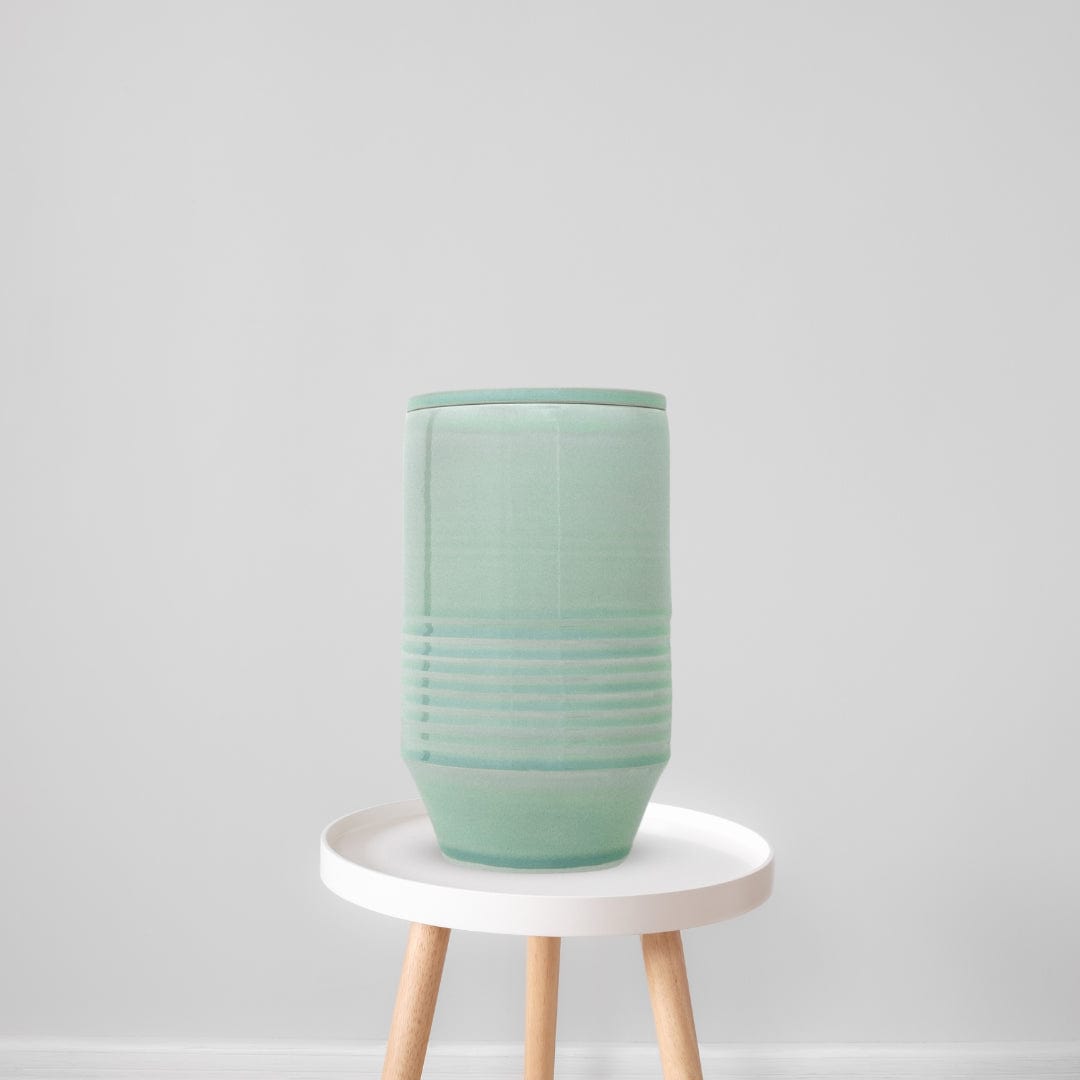 Solstice X Culp Pottery | Duality Celadon Adult Urn