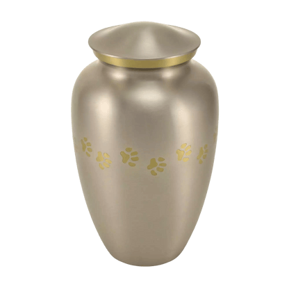 Classic Paws Pewter Pet Urn