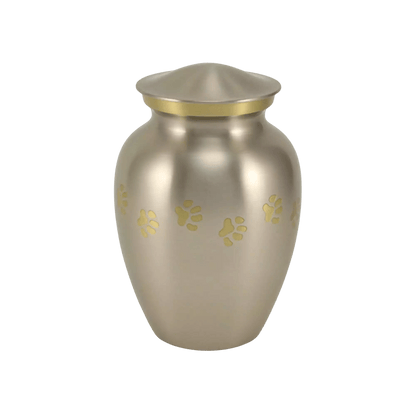 Classic Paws Pewter Pet Urn