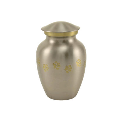 Classic Paws Pewter Pet Urn