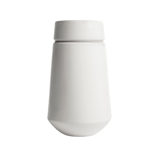 Aegis Ceramic Urn | Soft White Adult Urn