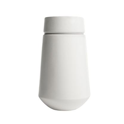 Aegis Ceramic Urn | Soft White Adult Urn