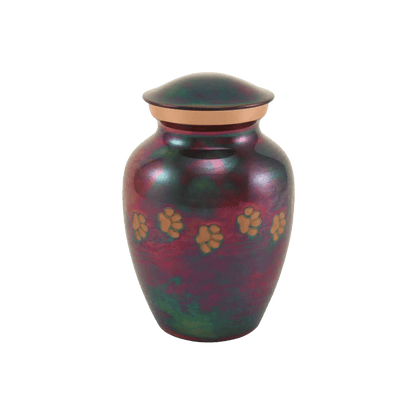 Classic Paws Raku Pet Urn